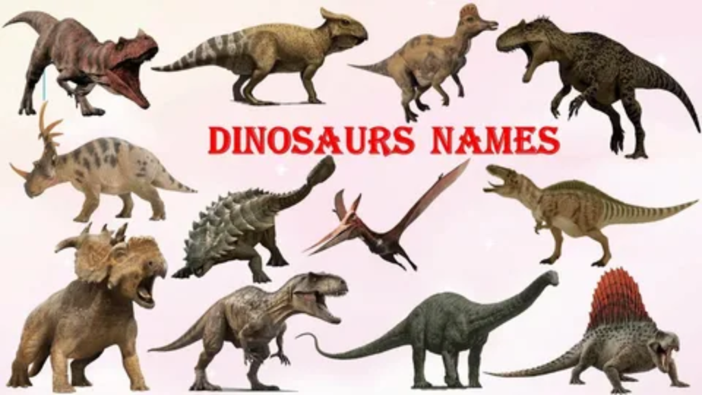 Water Dinosaurs Names