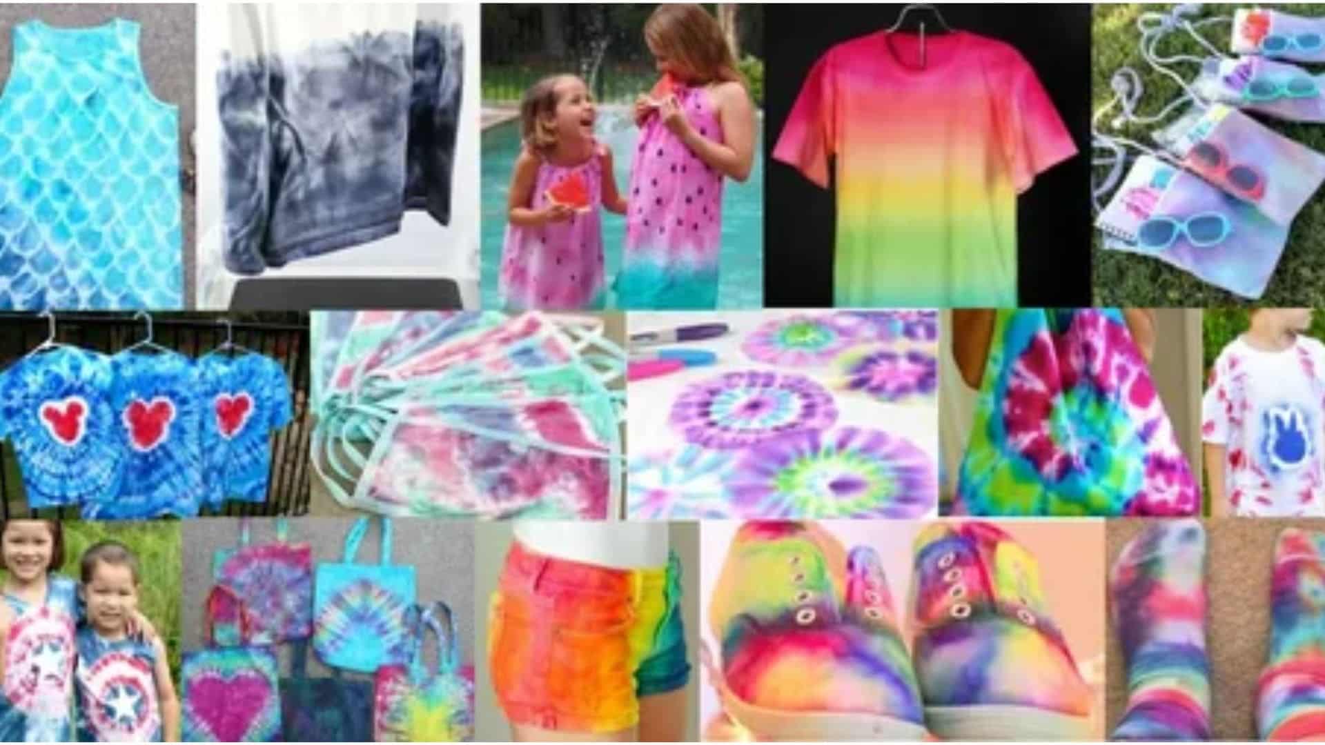 35 Tie Dye Folding Techniques with Pictures