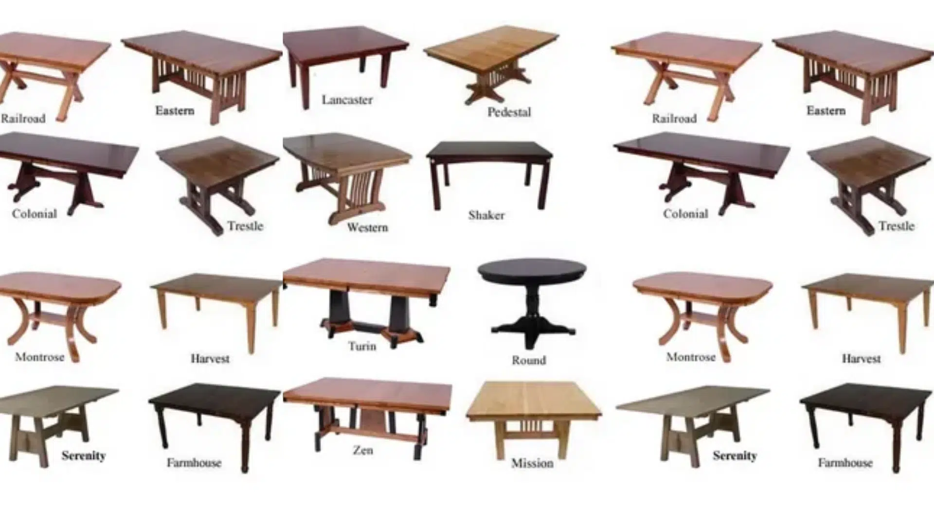 40 Kinds of Table