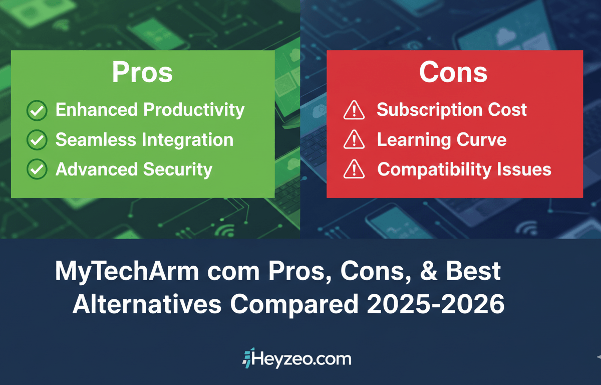 MyTechArm com Pros, Cons, & Best Alternatives Compared 2025-2026