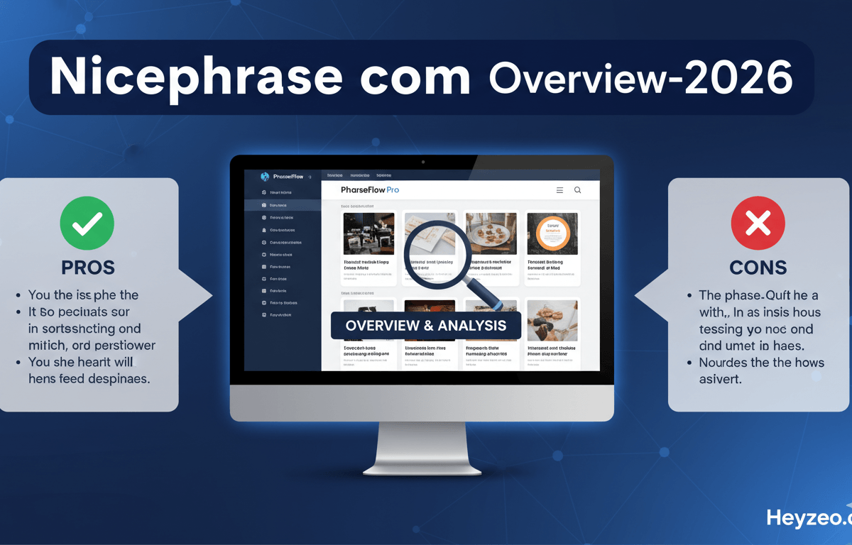 Nicephrase com Website Overview Features, Pros & Cons You Should Know 2025-2026