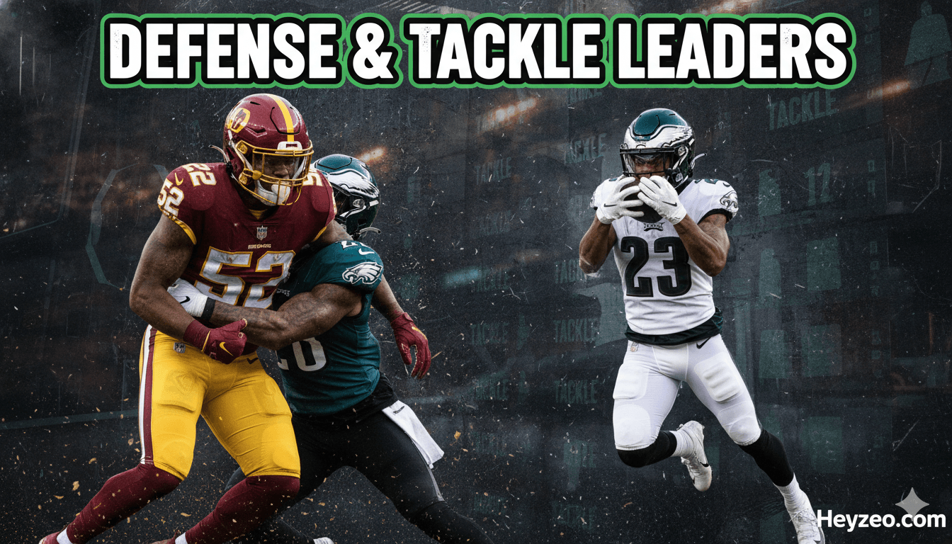Washington Commanders vs Philadelphia Eagles Match Player Stats Top Performers & Scores 2025-2026