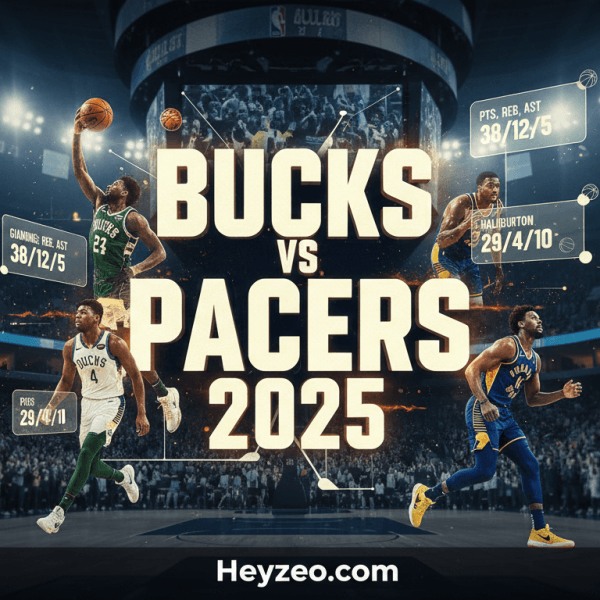Milwaukee Bucks vs Pacers Match Player Stats & Highlights 2025