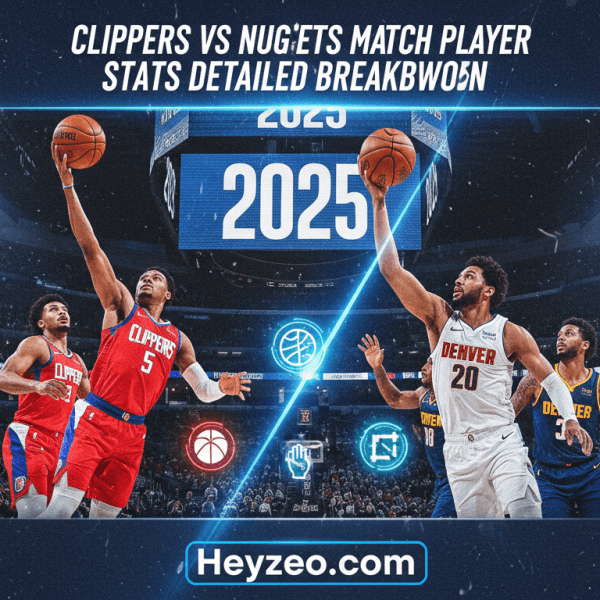 Clippers vs Denver Nuggets Match Player Stats Detailed Player Statistics & Score Summary 2025"