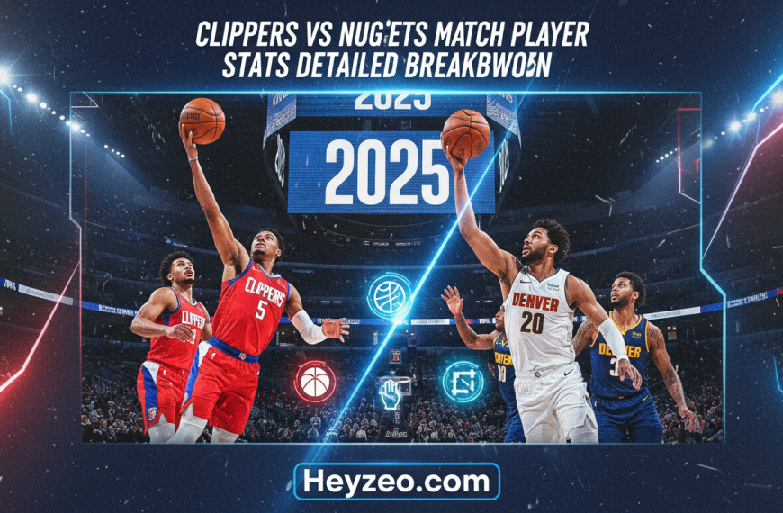 Clippers vs Denver Nuggets Match Player Stats Detailed Player Statistics & Score Summary 2025"