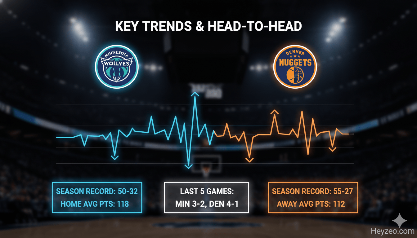 Timberwolves vs Denver Nuggets Match Player Stats 2025