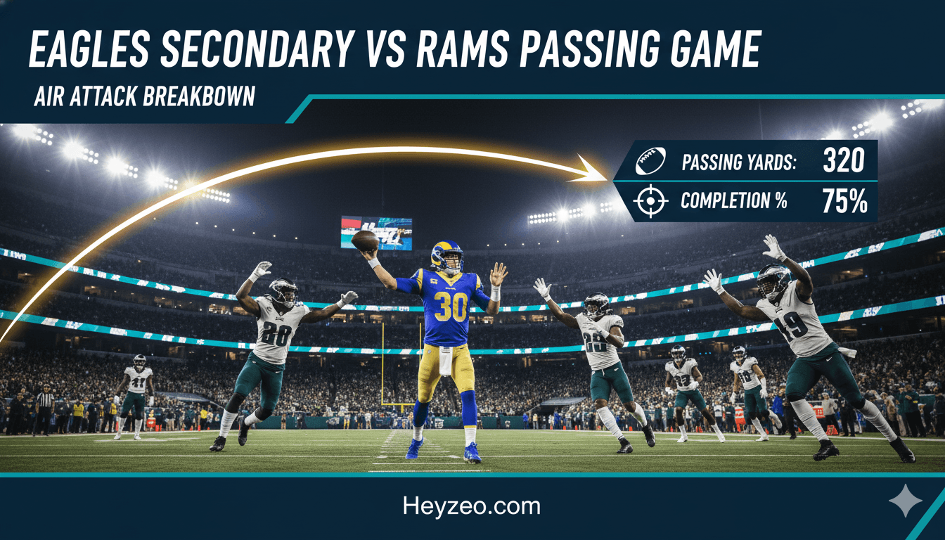 Los Angeles Rams vs Philadelphia Eagles Match Player Stats 2025