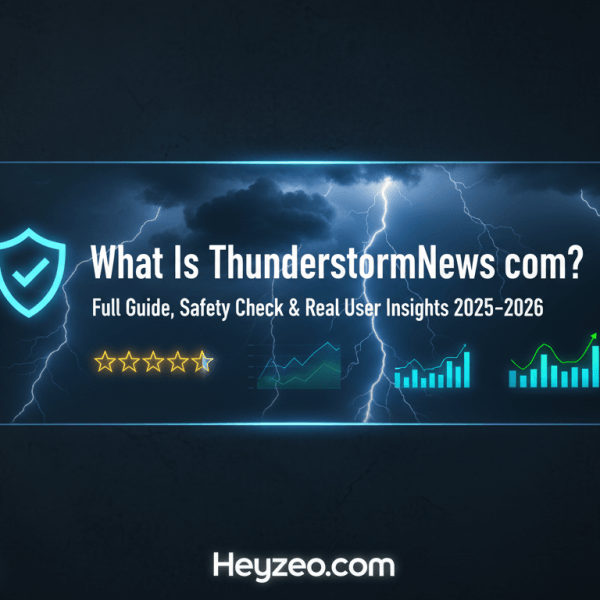 What Is ThunderstormNews com? Full Guide, Safety Check & Real User Insights 2025-2026